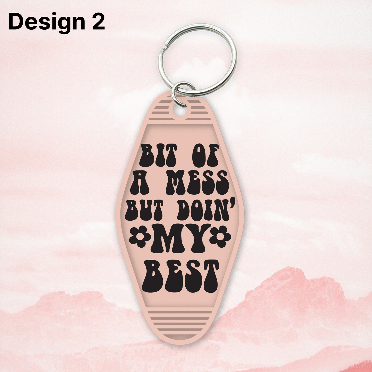 Motel Keyring