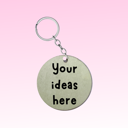 Create Your Own Wooden Keyring