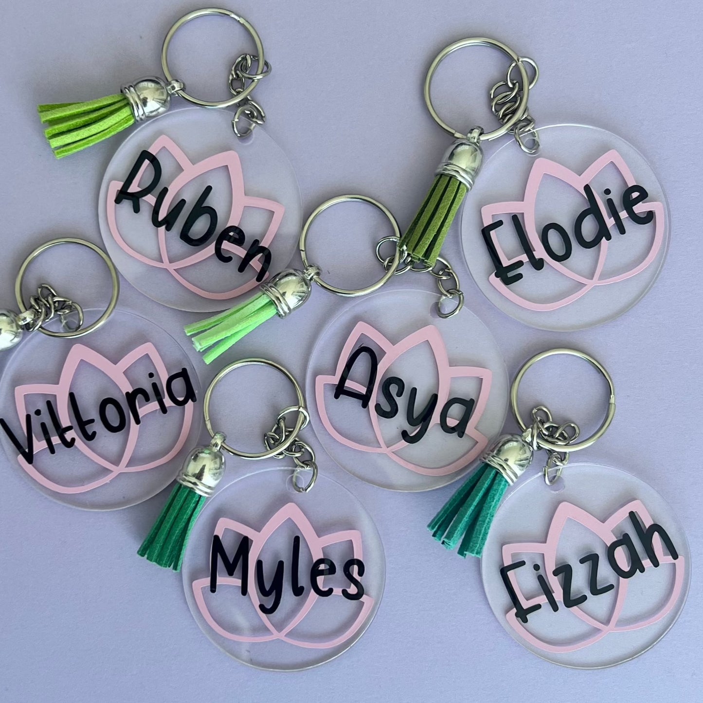 Acrylic Keyring with Class Theme image