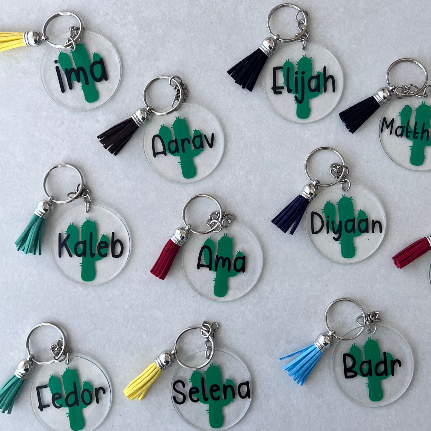 Acrylic Keyring with Class Theme image