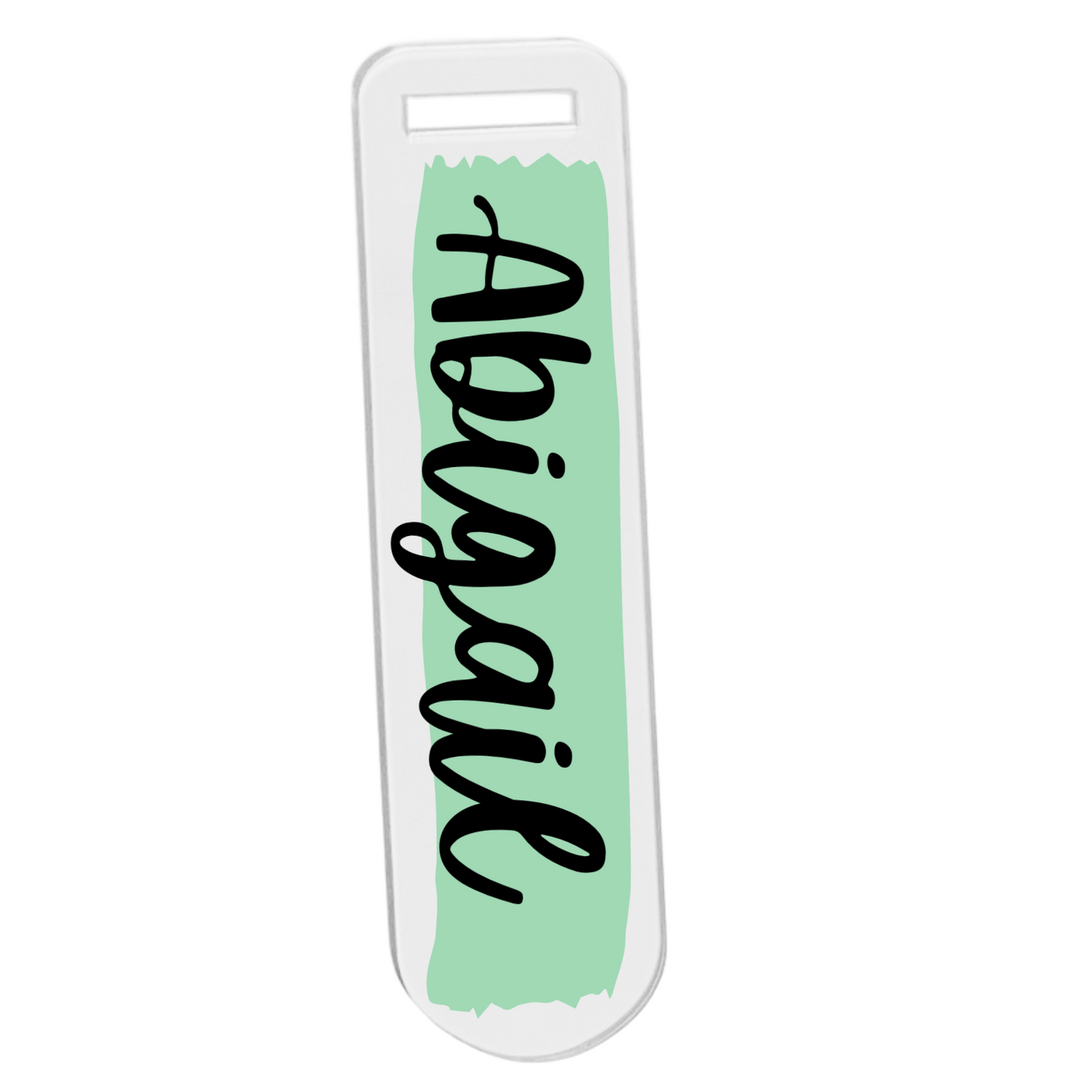 Paint Splatter Bookmark