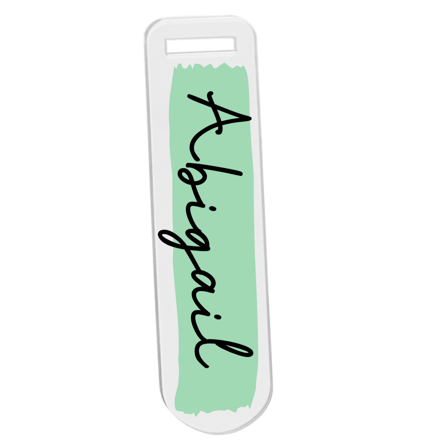 Paint Splatter Bookmark