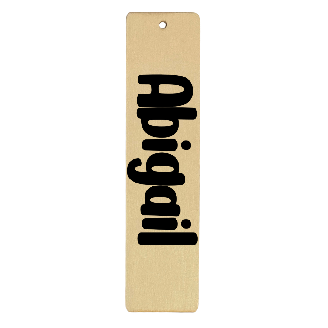 Wooden Bookmark