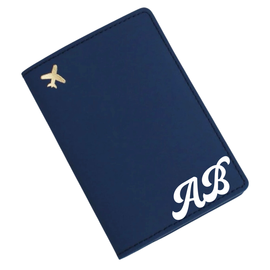 Passport Covers with Initials