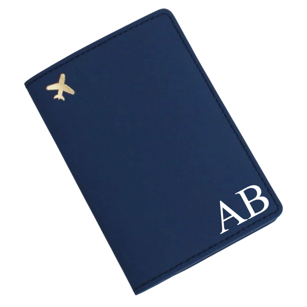 Passport Covers with Initials